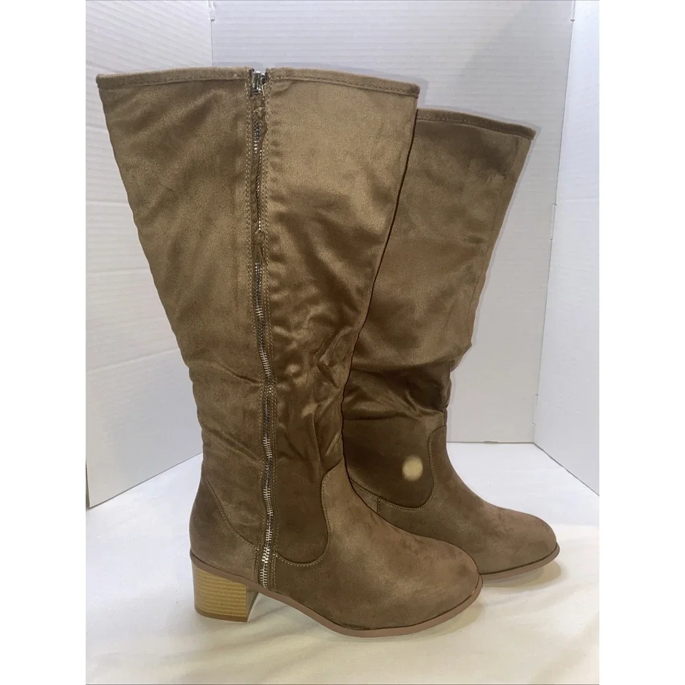 Journey-SANORA‎ KNEE HIGH BOOTS IN WIDE CALF Size 10WC